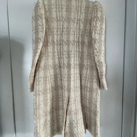 LoveShackFancy Cream Teddy Jacket - Picture 4 of 4